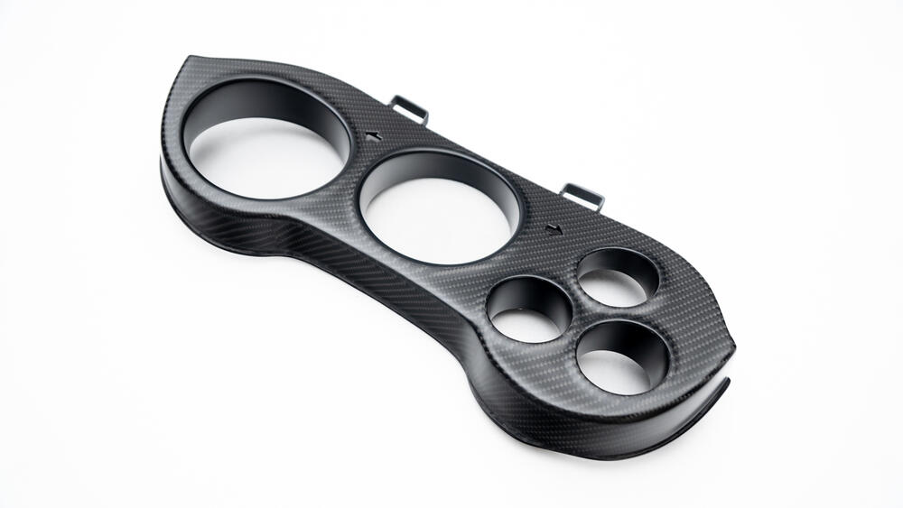 BMW M Carbon Mittelkonsole eingebaut