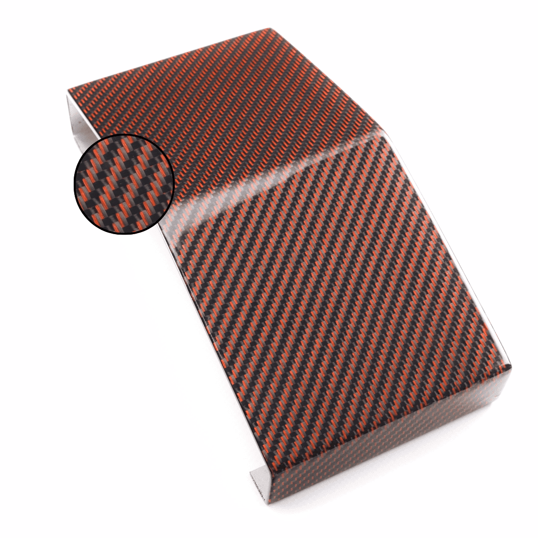 Carbonfaser Dekor, Hochwertiges Autoteil, Perfekt für Car-Modifikationen.