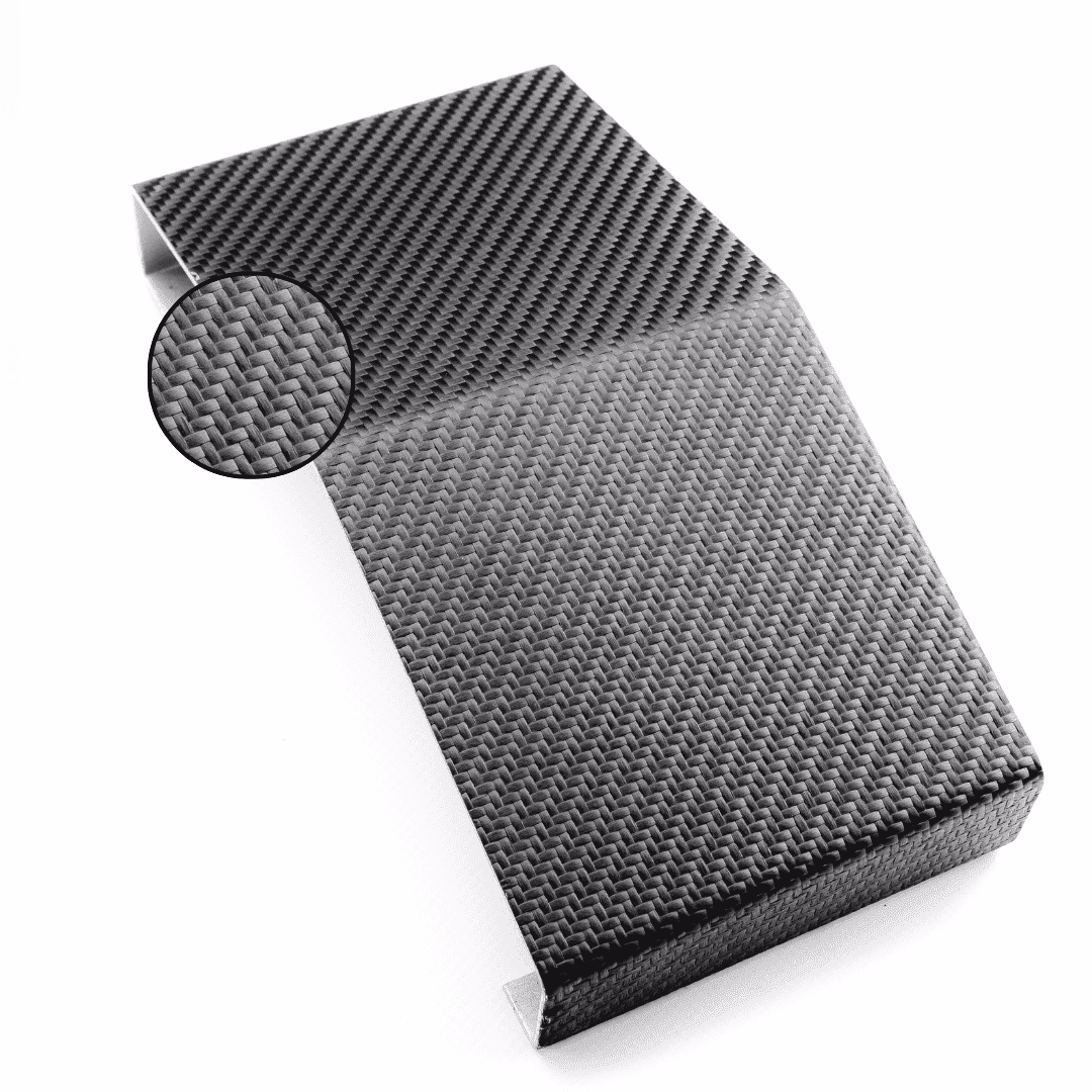 Carbon-Fasermaterial autodetails, hochwertige Carbonfolie für Karosserieanpassung, exklusives Design.