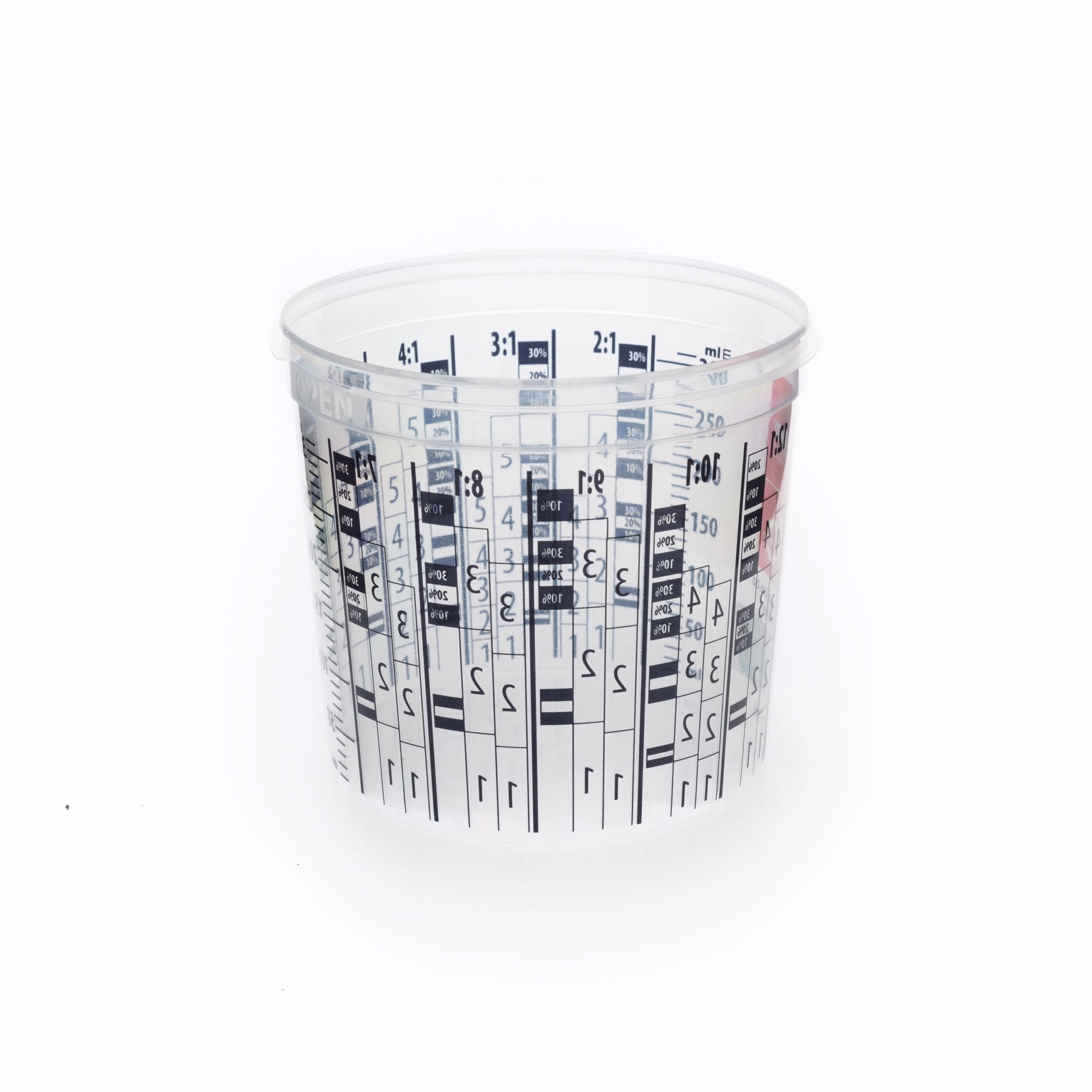 Mischbecher mit Skala