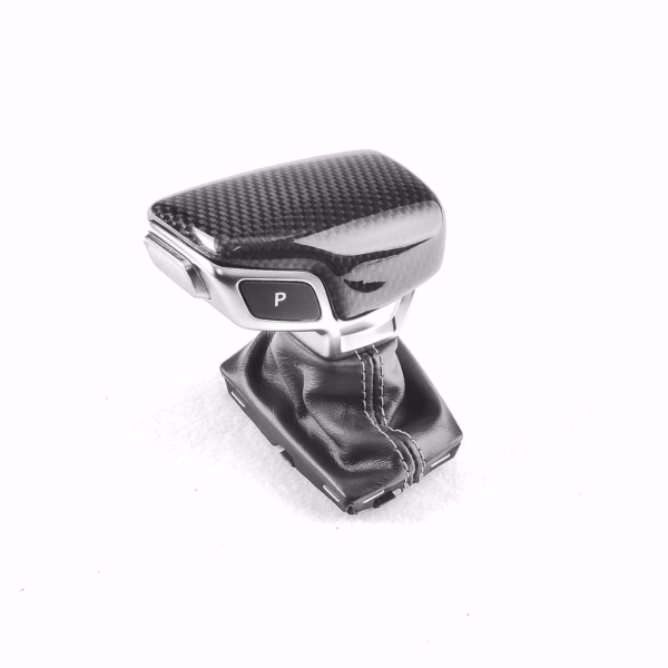 Hochwertiges Carbon-Leders Schalthebel für Autos, sportliches Design, schnelle Schaltung.