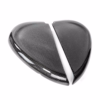 Leistungsstarker Kohlefaser-Motorradspiegel, modernes Design, langlebig und aerodynamisch.