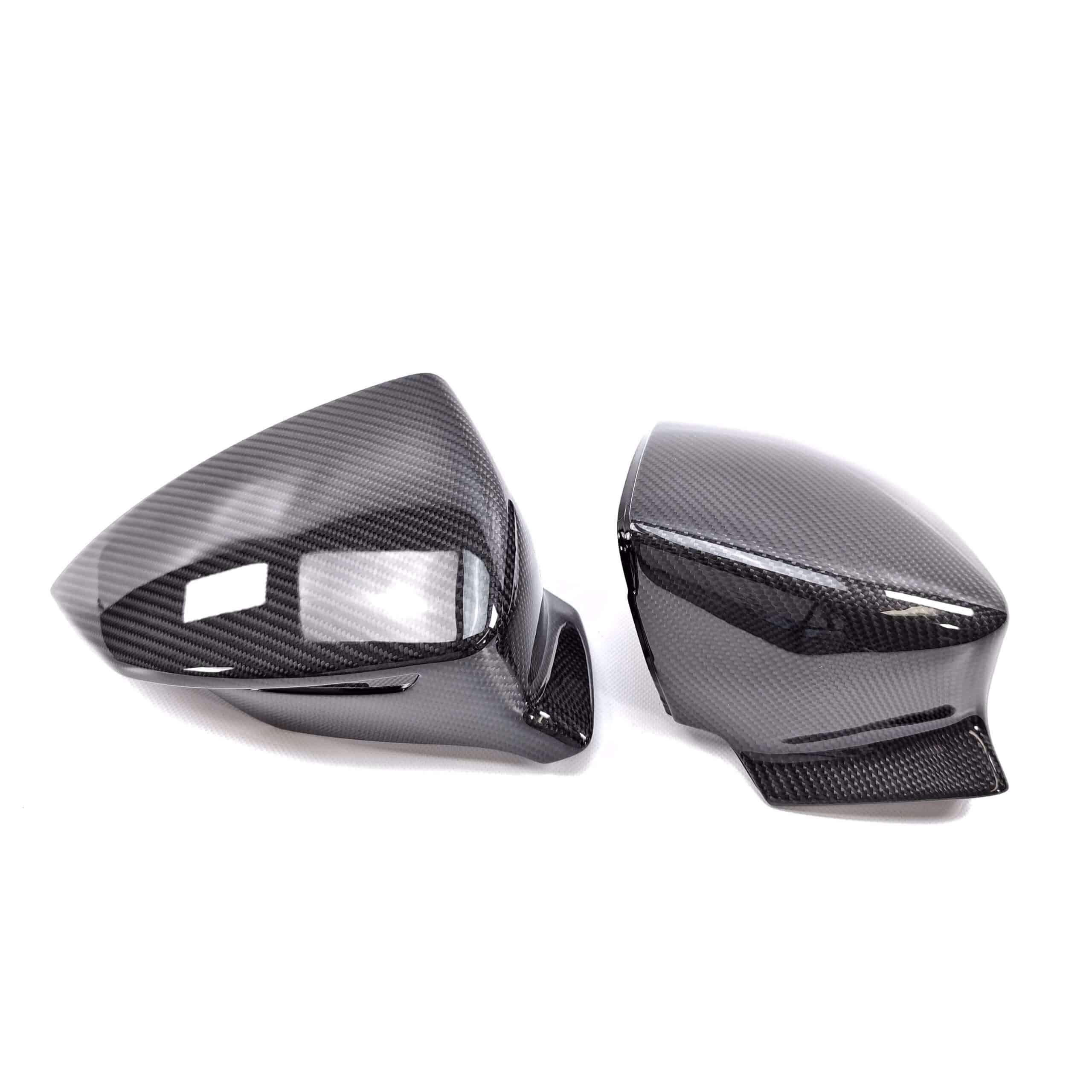 Leichtgewichtige Carbon-Karosserie-spiegel fĂĽr sportliche Autos, langlebig und stylisch.