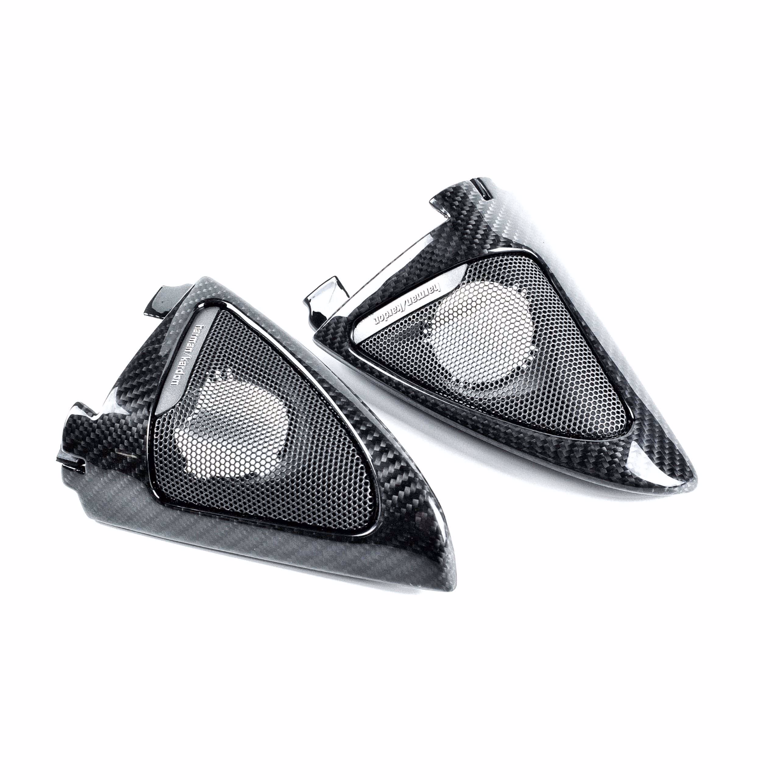 Leichtgewichtige Carbon-Lufteinlässe für Audi R8 Sportwagen, Hochleistungs-Automobilzubehör.