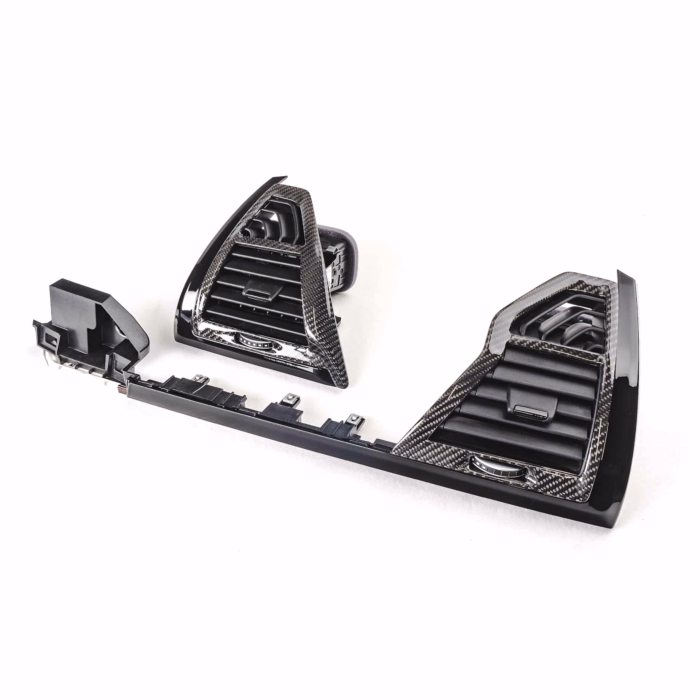 Leistungsstarke Carbon-Luftausströmer für Porsche Modelle, individuell anpassbar, Hochglanzfinish und langlebiges Material.