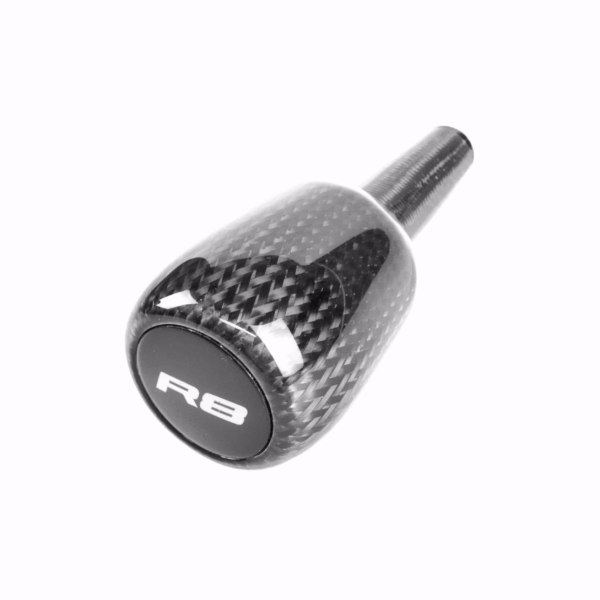 Carbon-Knopf mit Carbonfaser-Optik für Automobil-Modifikationen.