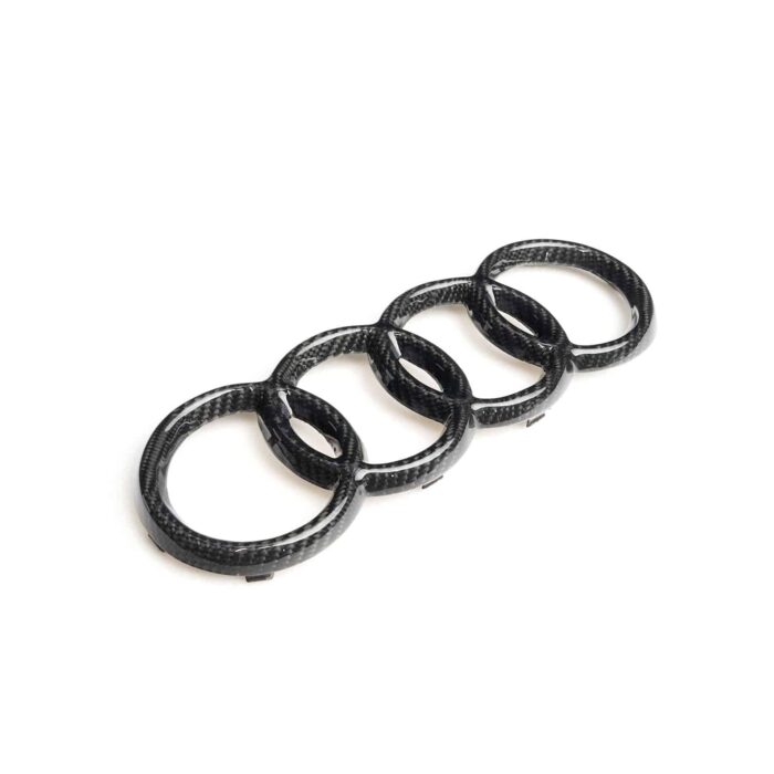 Audi Carbon Front Emblem