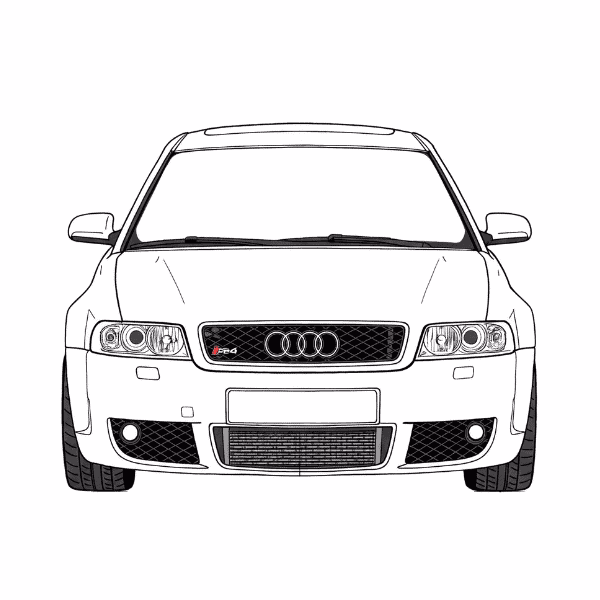 Hochleistungsauto mit Carbon-Design von Carbon Modifications.