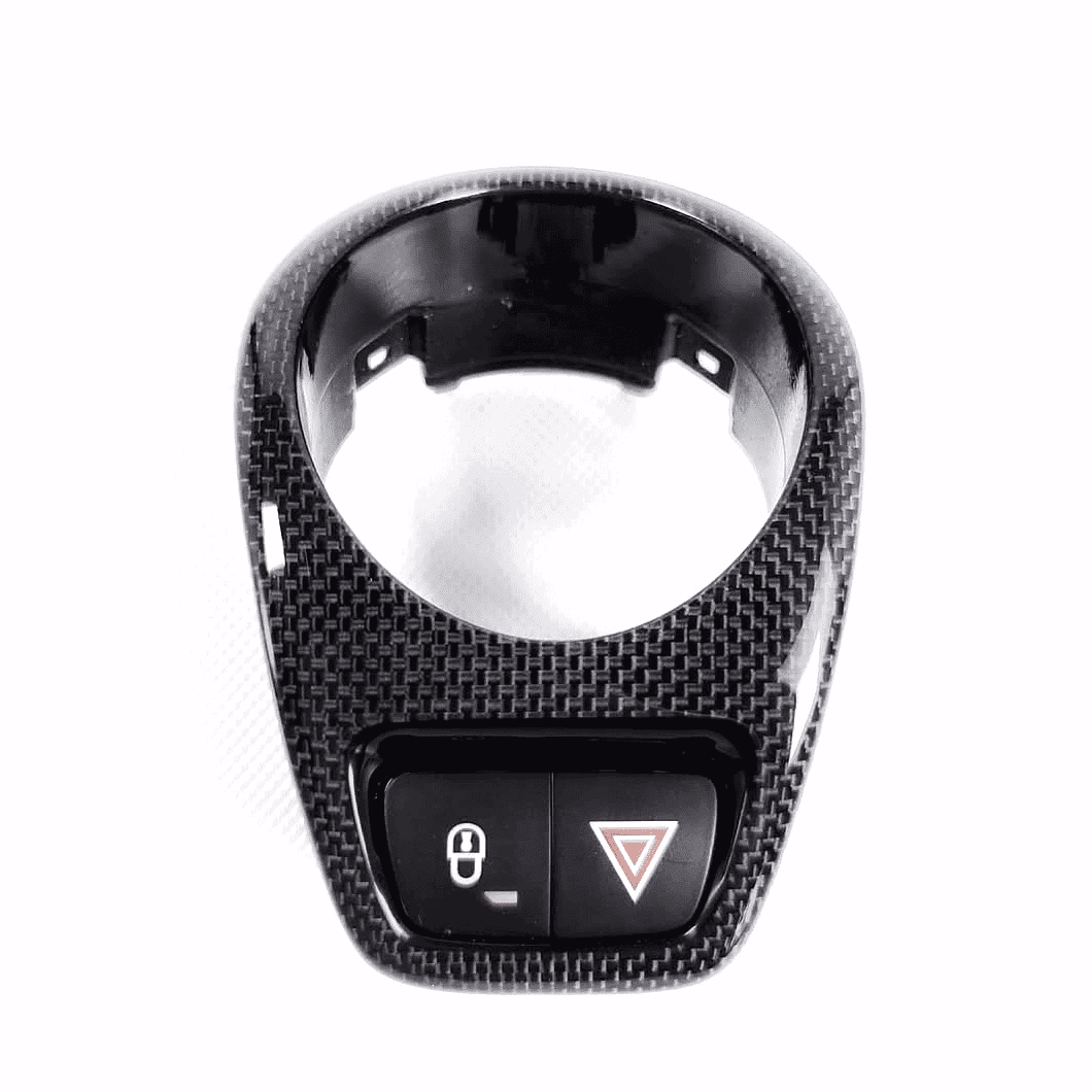 2. Hochwertiges Carbon-Schlüsselcover für Auto, leicht und langlebig.