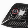 Hochwertiger Carbon-Style Motorstartknopf für Sportwagen.