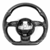 Leeres MS Carbon Lenkrad für Audi, Sportlenkrad, Rennlenkrad, leichter Karbonsportlenkrad.