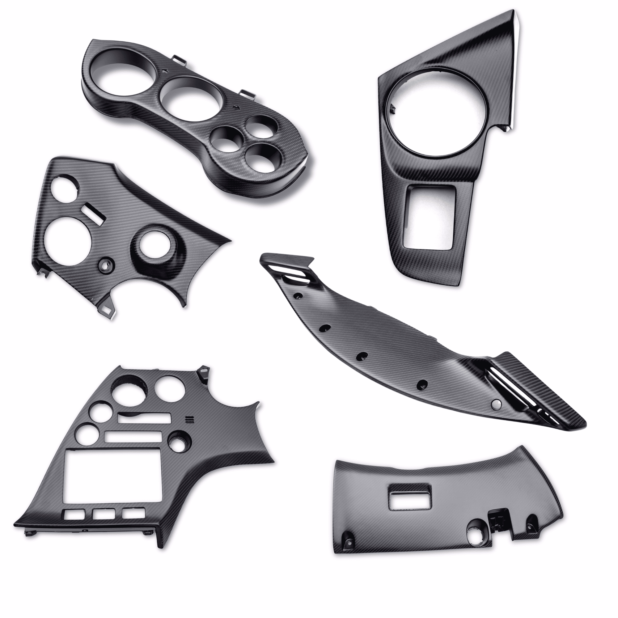 Leitfaden fĂĽr Carbon-Fahrzeugteile und Carbon-Modifikationen fĂĽr verbessertes Fahrzeugdesign.