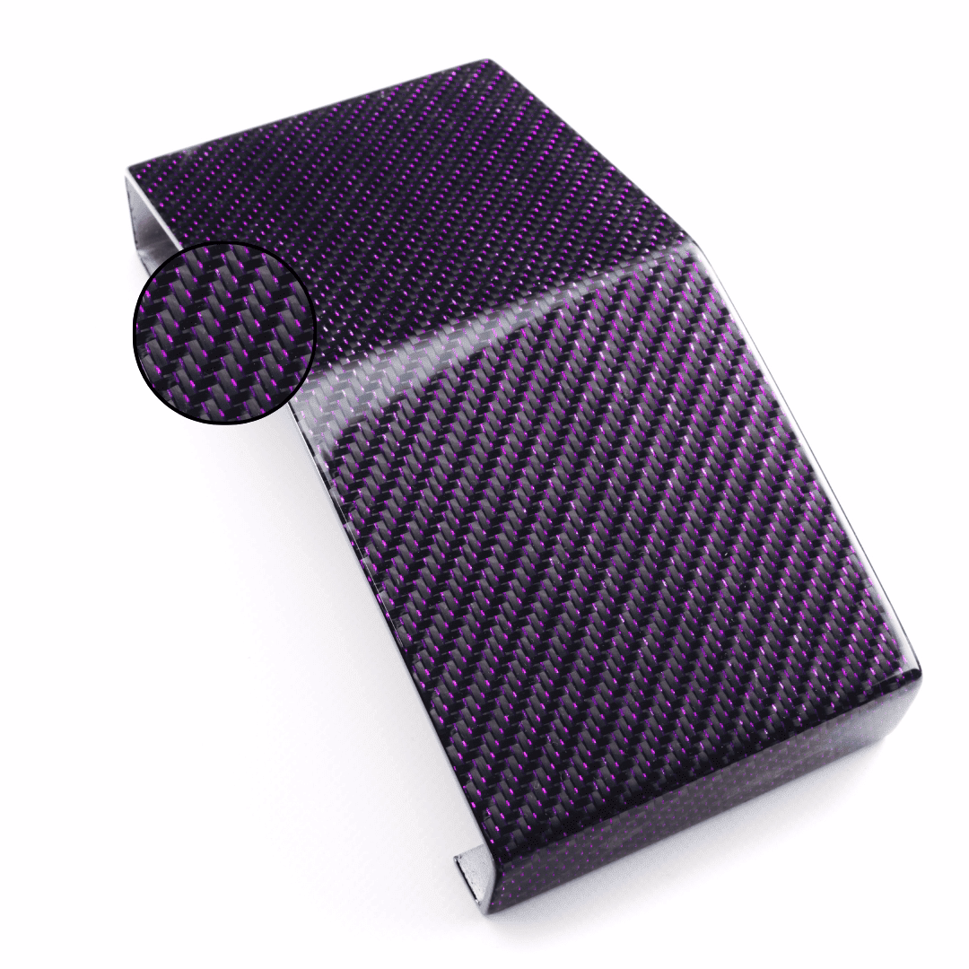 2. Hochwertiges Carbon-Fasermuster für Fahrzeugverschönerung und Leistungssteigerung.