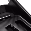 Leiterplatten aus schwarzem Carbon-Finish für exklusives Automobildesign.