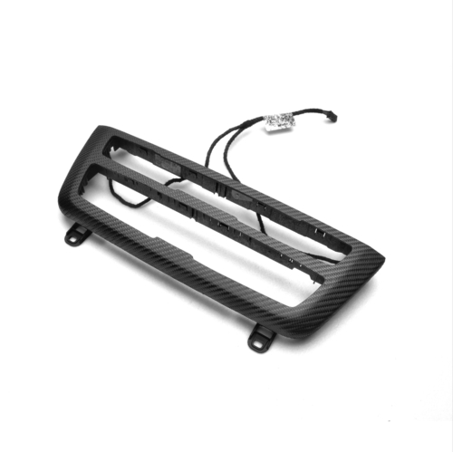 Carbon Blende Klimabedieneinheit offenporig – Für BMW Interieur-Veredelung