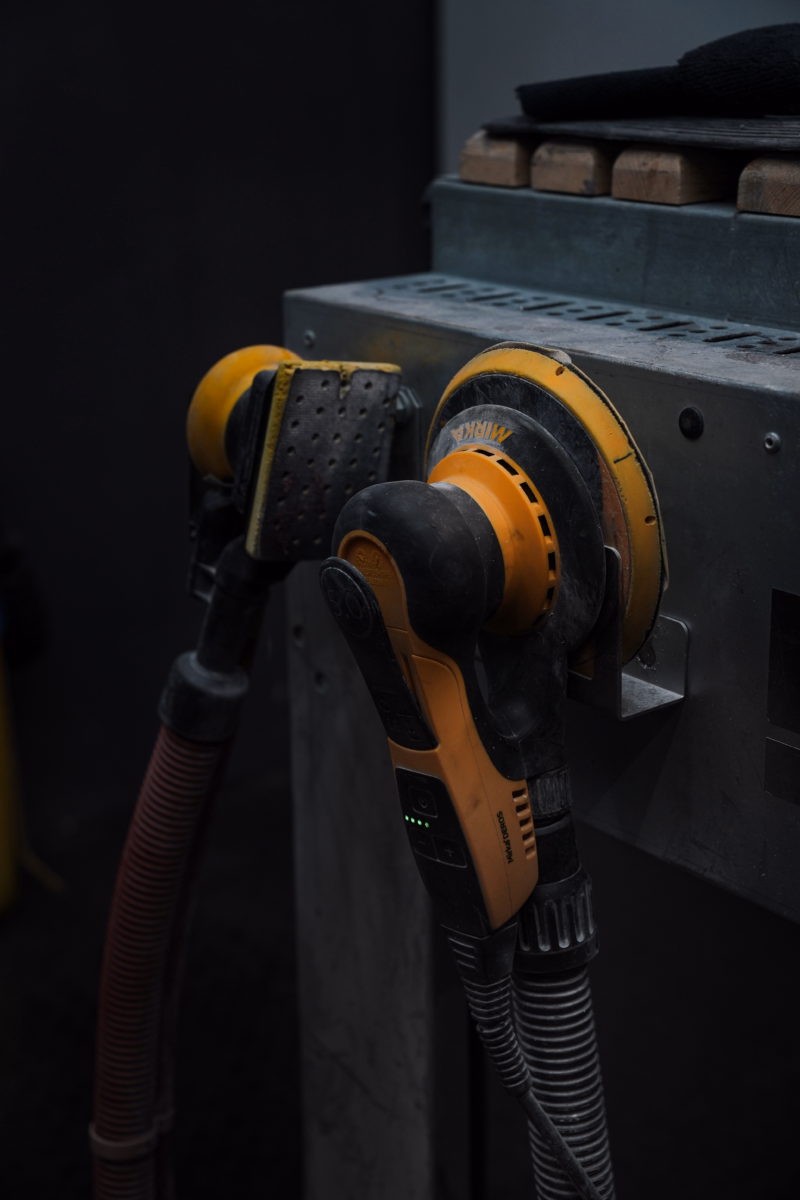 Image image grinding carbon finishing