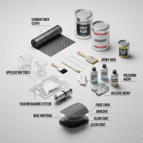 Carbon Veredelungsset DIY – Individuelles Carbon Finishing Kit