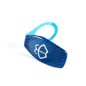 Audi Carbon Wischwasserdeckel, Ansicht von oben, glänzende Kohlefaseroptik